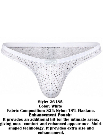 Clever Moda 26185 Men's Underwear Ulises Briefs Color White