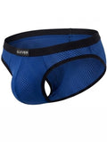 Clever Moda 26187 Men's Underwear Ulises Ergonomic Briefs Color Steel Blue