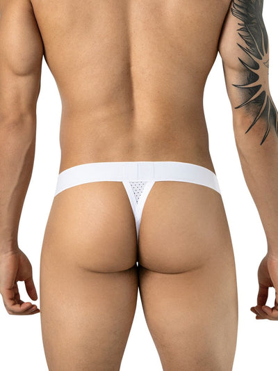 Clever Moda 26189 Men's Underwear Ulises Thongs Color White