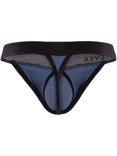 Clever Moda 26191 Men's Underwear Ulises Sleek Thongs Color Steel Blue