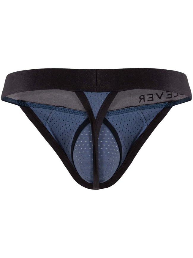 Clever Moda 26191 Men's Underwear Ulises Sleek Thongs Color Steel Blue