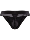 Clever Moda 26192 Men's Underwear Ulises Thongs Stylish Ergonomic Fit Color Black