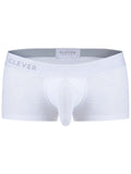 Clever 26207 Men's Underwear Mompox Trunks Sleek Ergonomic Fit Color White