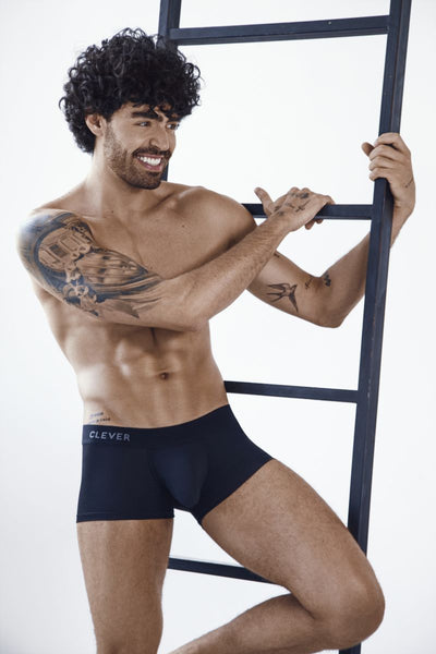 Clever 26208 Men's Underwear Mompox Trunks Color Black
