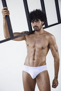 Clever 26209 Men's Underwear Salento Briefs for Everyday Comfort and Support Color White