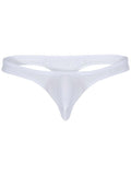 Clever 26211 Men's Underwear Murillo Thongs Sleek Minimalist Fit Color White