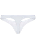 Clever 26211 Men's Underwear Murillo Thongs Sleek Minimalist Fit Color White