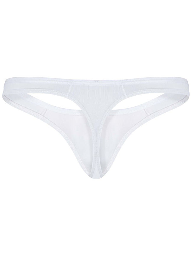 Clever 26211 Men's Underwear Murillo Thongs Sleek Minimalist Fit Color White