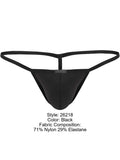 Clever 26218 Men's Underwear Filandia Minimalist Micro Thongs Color Black