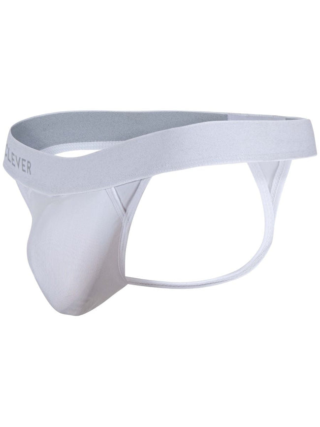 Clever 26219 Men's Underwear Marsella Thongs for Sleek Minimalist Comfort Color White
