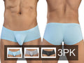 Clever 26226 Men's Underwear 3PK Australian Latin Trunks Color Multi-colored