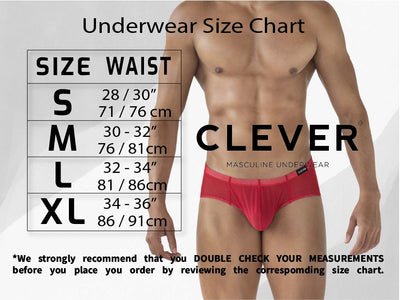 Clever Moda 26192 Men's Underwear Ulises Thongs Stylish Ergonomic Fit Color Black