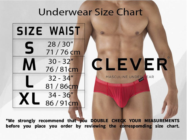 Clever Moda 26180 Men's Underwear Cronos Briefs Color Lilac