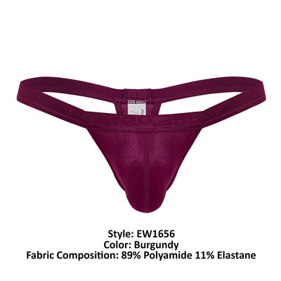 ErgoWear EW1656 SLK Thongs Color Burgundy