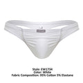 ErgoWear EW1734 FEEL GR8 Cotton Thongs Color White