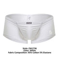 ErgoWear EW1736 FEEL GR8 Cotton Trunks Color White