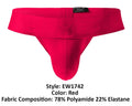 ErgoWear EW1742 MAX BOLD G-String Color Red