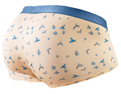 ErgoWear EW1774 SLK SE Trunks Color Peach-Birds
