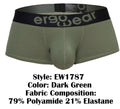 ErgoWear EW1787 MAX FLOW Trunks Color Dark Green