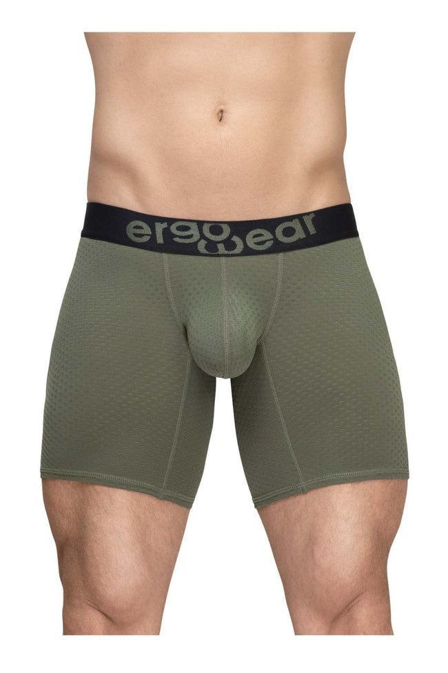 ErgoWear EW1788 MAX FLOW Boxer Briefs Color Dark Green