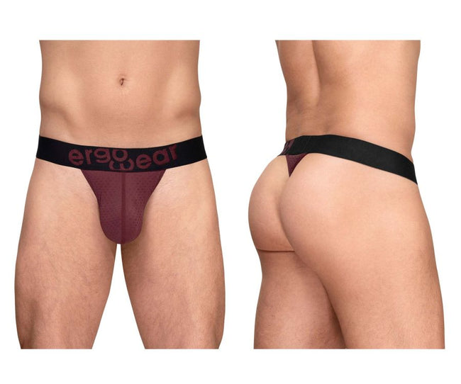 ErgoWear EW1793 MAX FLOW G-String Color Burgundy