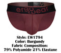 ErgoWear EW1794 MAX FLOW Bikini Color Burgundy