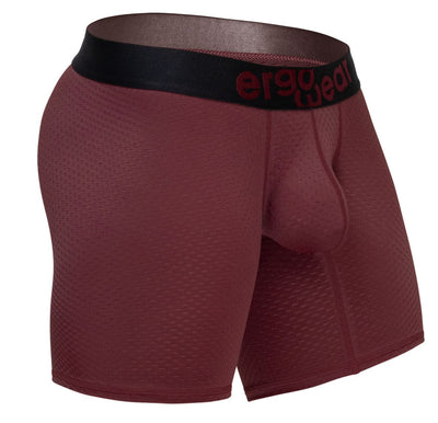 ErgoWear EW1796 MAX FLOW Boxer Briefs Color Burgundy