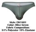 ErgoWear EW1801 X4D SE Thongs Color Olive Green