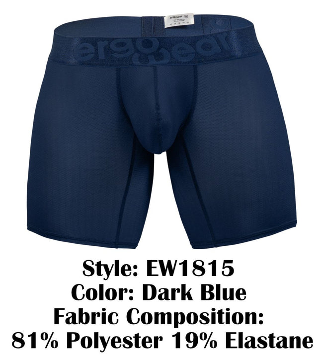 ErgoWear EW1815 MAX BOLD SE Boxer Briefs Color Dark Blue