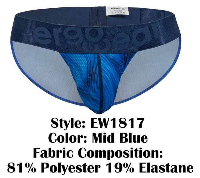 ErgoWear EW1817 MAX BOLD SE Bikini Color Mid Blue