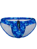ErgoWear EW1826 FEEL SW Swim Bikini Color Royal Blue-Palms