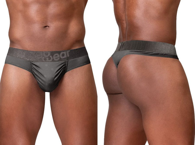 ErgoWear EW1841 Men's Underwear FEEL SE Sleek Ergonomic Thong Color Dark Gray