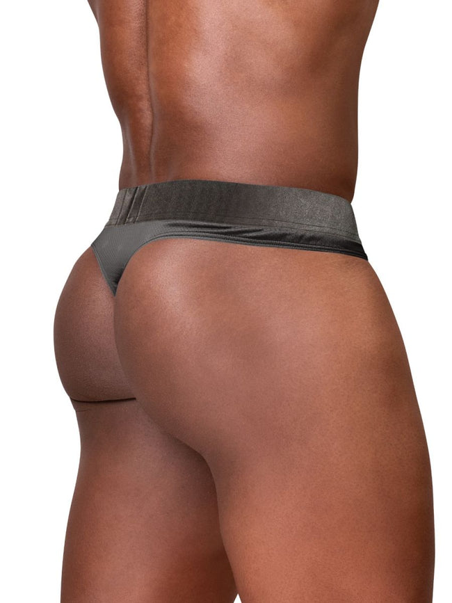 ErgoWear EW1841 Men's Underwear FEEL SE Sleek Ergonomic Thong Color Dark Gray