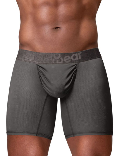 ErgoWear EW1844 Men's Underwear FEEL SE Boxer Briefs for Superior Support Color Dark Gray