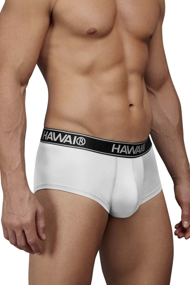 HAWAIR 41961 Microfiber Briefs Color White