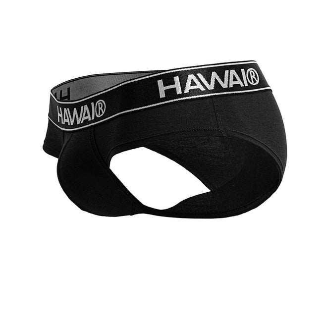 HAWAIR 41962 Cotton blend Briefs Color Black-01