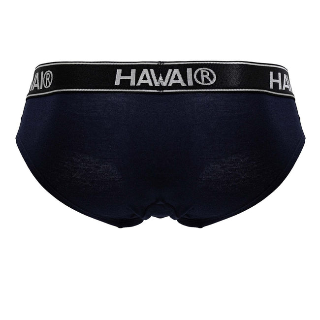 HAWAIR 41962 Cotton blend Briefs Color Dark Blue-01