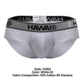 HAWAIR 41962 Cotton blend Briefs Color White-01