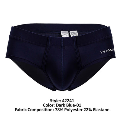 HAWAIR 42241 Microfiber Briefs Color Dark Blue-01