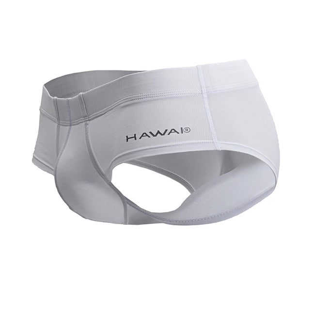 HAWAIR 42241 Microfiber Briefs Color White-01