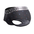 HAWAIR 42530 Printed Microfiber Briefs Color Gray