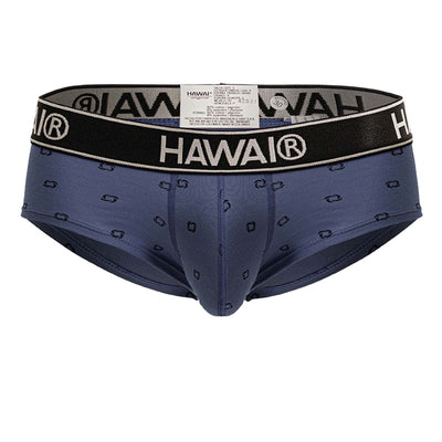 HAWAIR 42531 Cotton blend Briefs Color Blue Quartz