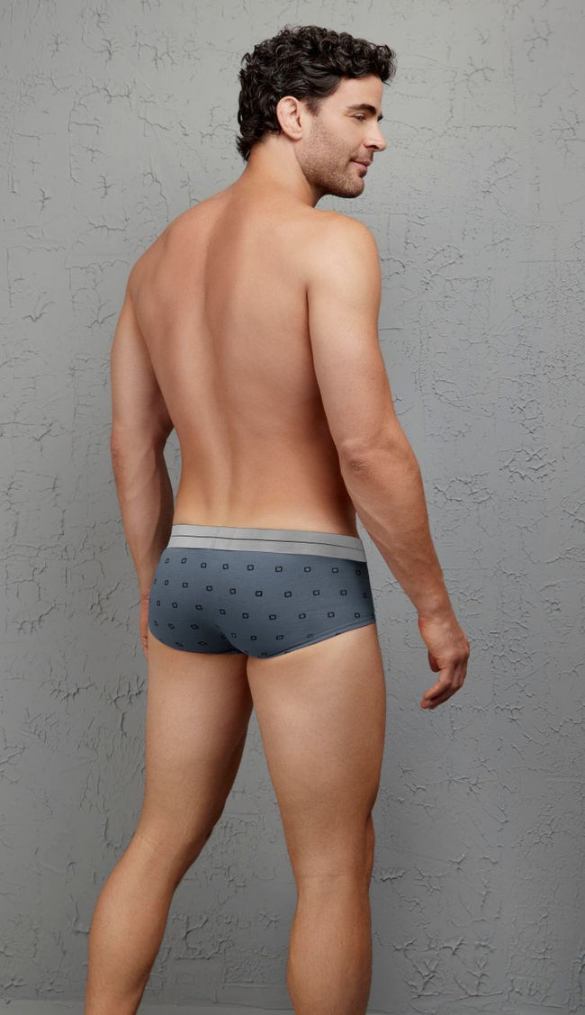 HAWAIR 42531 Cotton blend Briefs Color Gray