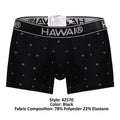 HAWAIR 42570 Microfiber Trunks Color Black