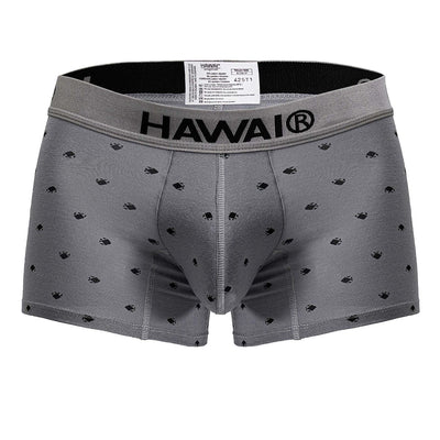 HAWAIR 42571 Cotton blend Trunks Color Gray