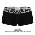 HAWAIR 4986 Cotton blend Trunks Color Black-01
