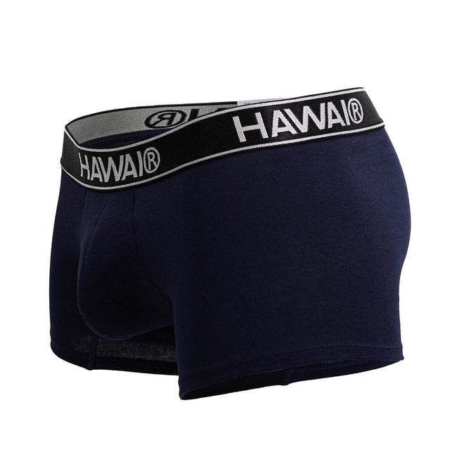 HAWAIR 4986 Cotton blend Trunks Color Dark Blue-01