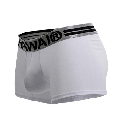 HAWAIR 4986 Cotton blend Trunks Color White-01