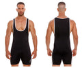 JOR 2133 Fighter Bodysuit Color Black