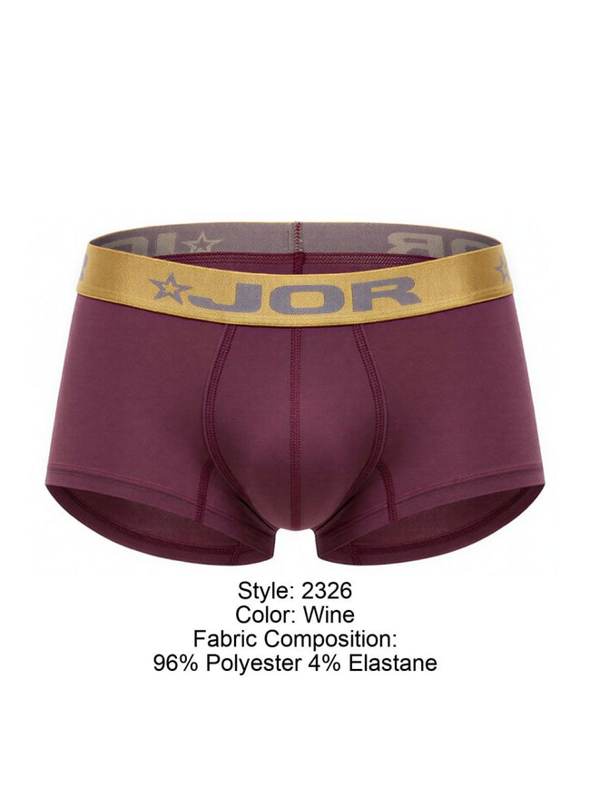 JOR 2326 Soho Trunks Color Wine
